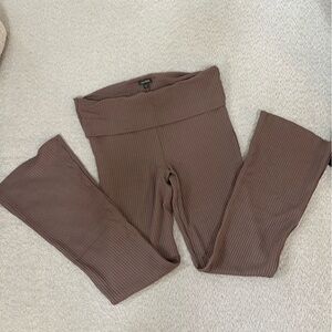 Wild Fable Taupe Ribbed Pants